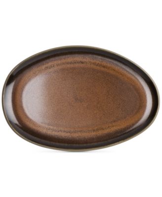 Junto Bronze Large Oval Platter