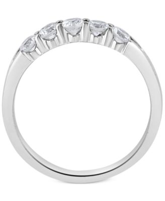 Diamond Five-Stone Ring (1/2 ct. t.w.) in 14k White or Yellow Gold