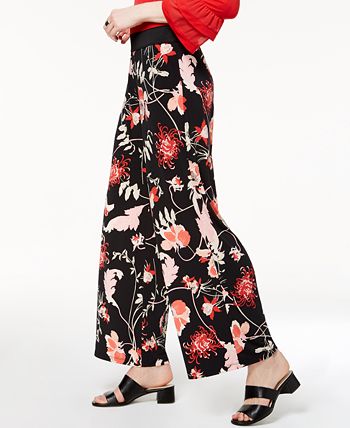 Alfani Petite Printed Palazzo Pants, Created for Macy's - Macy's