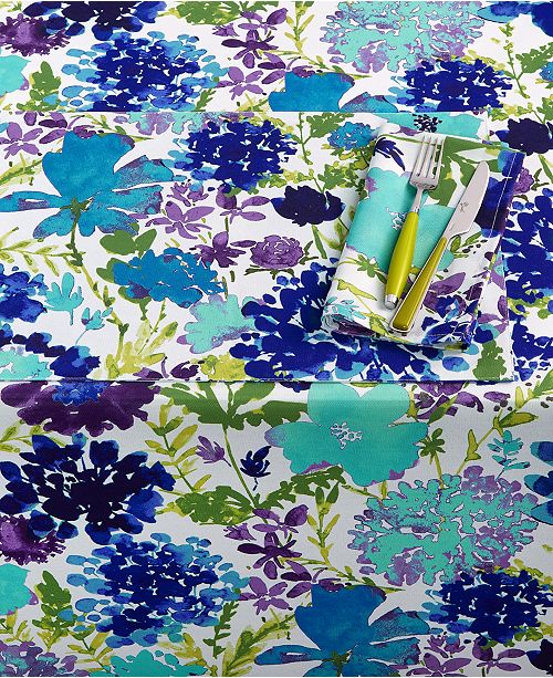 Fiesta Garden Floral Tablecloth Collection Reviews Table
