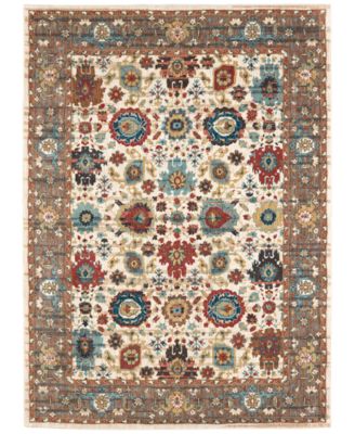 Karastan - Spice Market Musi Cream 2'4" x 7'10" Runner Rug