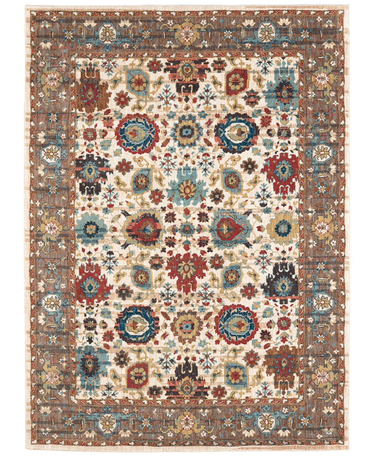 Karastan Spice Market Musi Cream 8' x 11' Area Rug - Cream