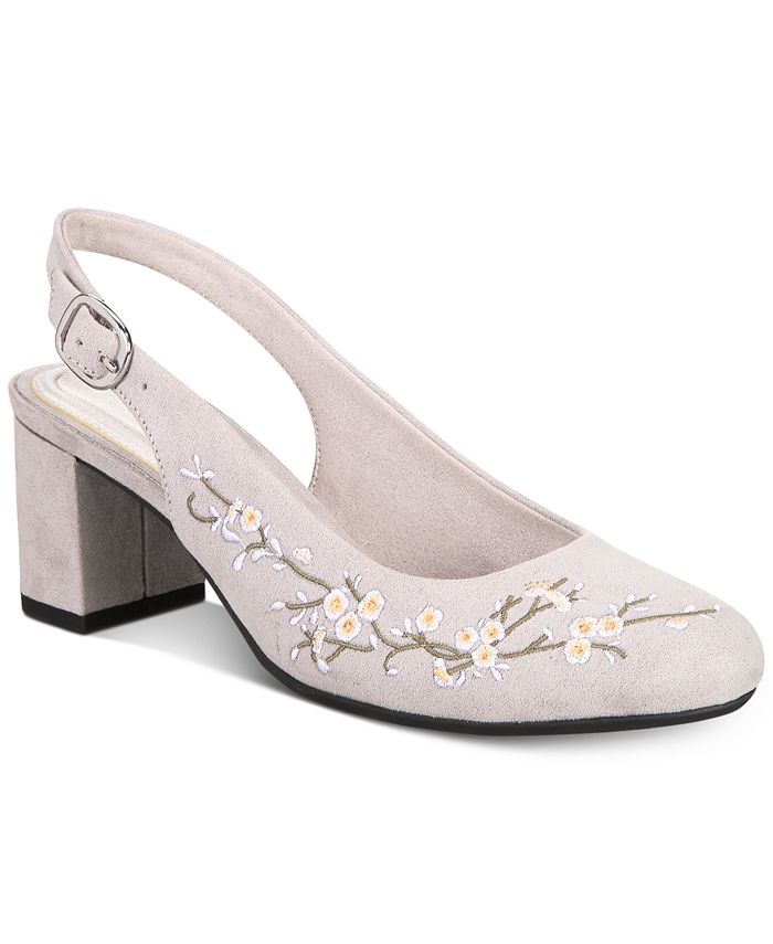 easy street sling back pumps