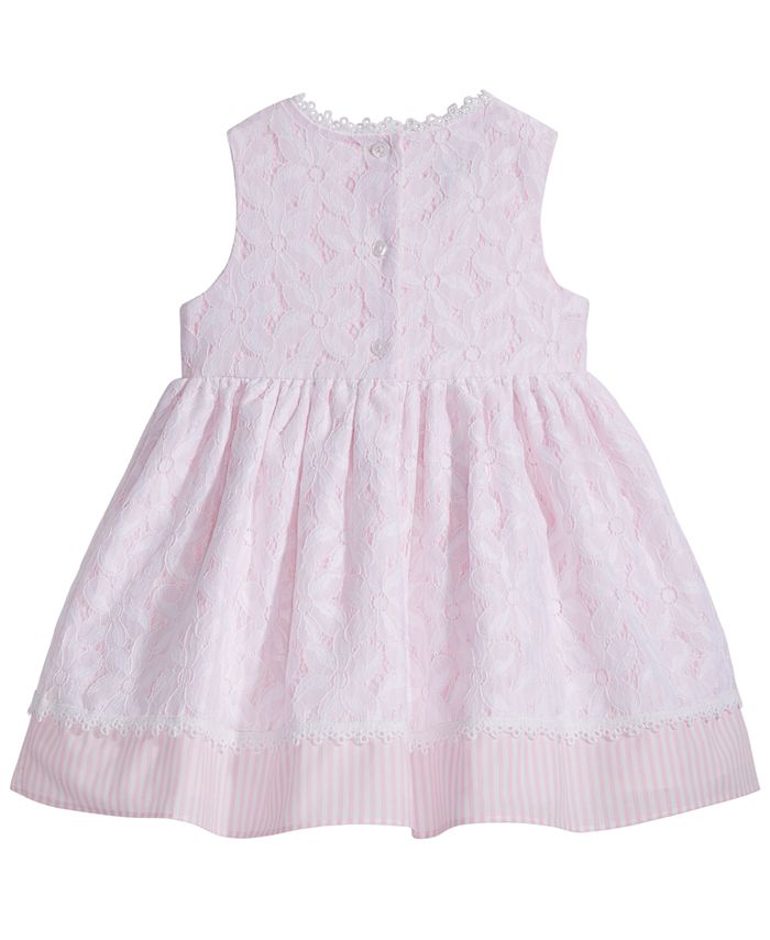 Marmellata Lace & Stripes Dress, Baby Girls - Macy's
