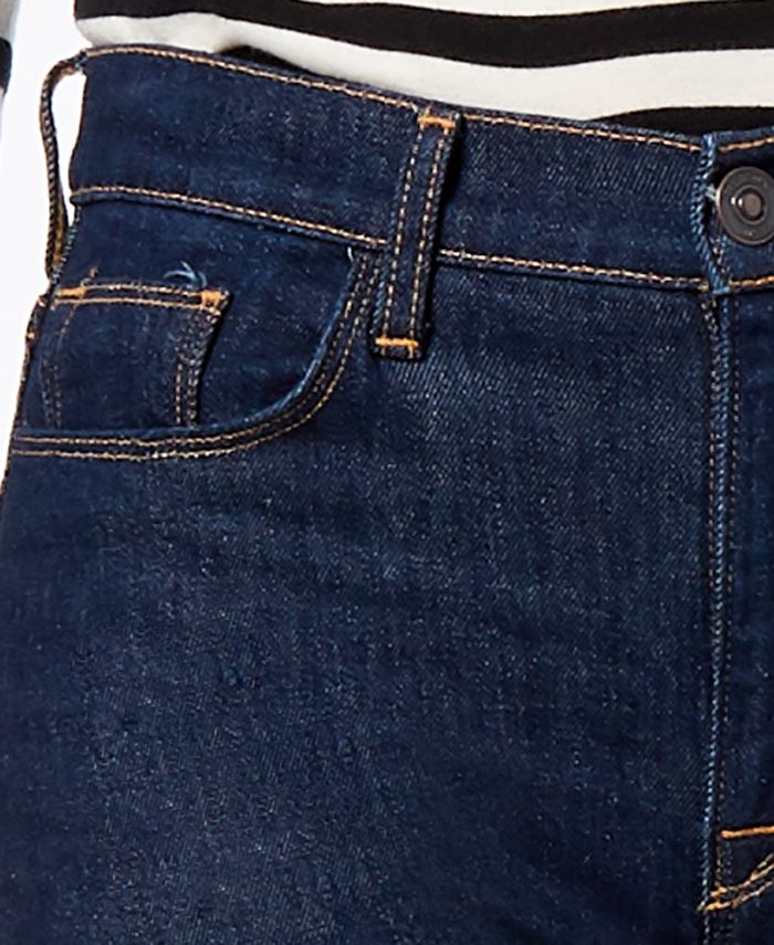 Hudson Jeans Zooey Raw-Hem Straight-Leg Jeans - Macy's