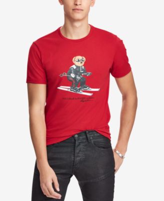 polo bear skiing shirt