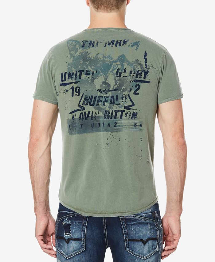 Buffalo David Bitton Men's Graphic-Print T-Shirt - Macy's