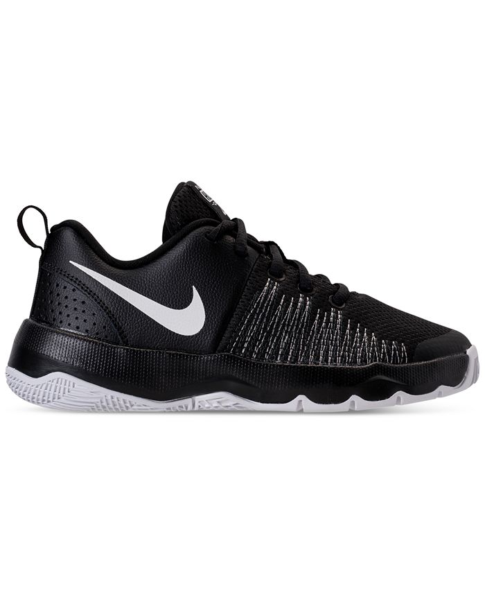 Nike Big Boys' Team Hustle Quick Basketball Sneakers from Finish Line ...