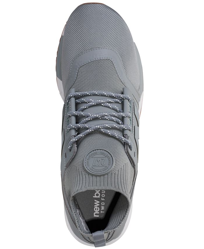New Balance Men's 247 Mid Casual Sneakers from Finish Line - Macy's