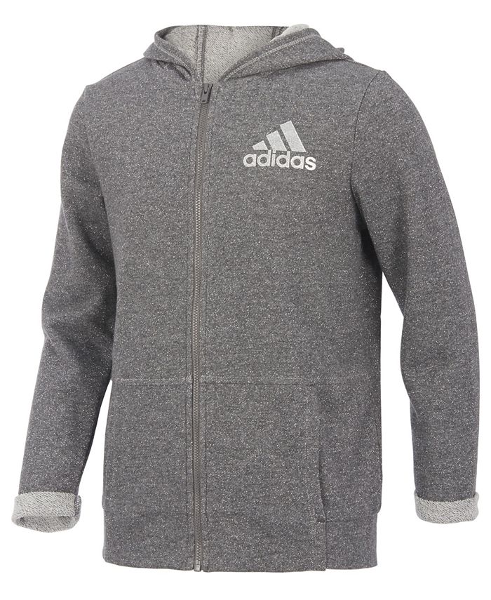 adidas Sparkle Zip Hoodie Big Girls Macy s