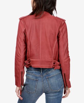 Veste Moto En Jean Lucky Brand - Taille XS - Gris Délavé - Neuf Avec étiquettes