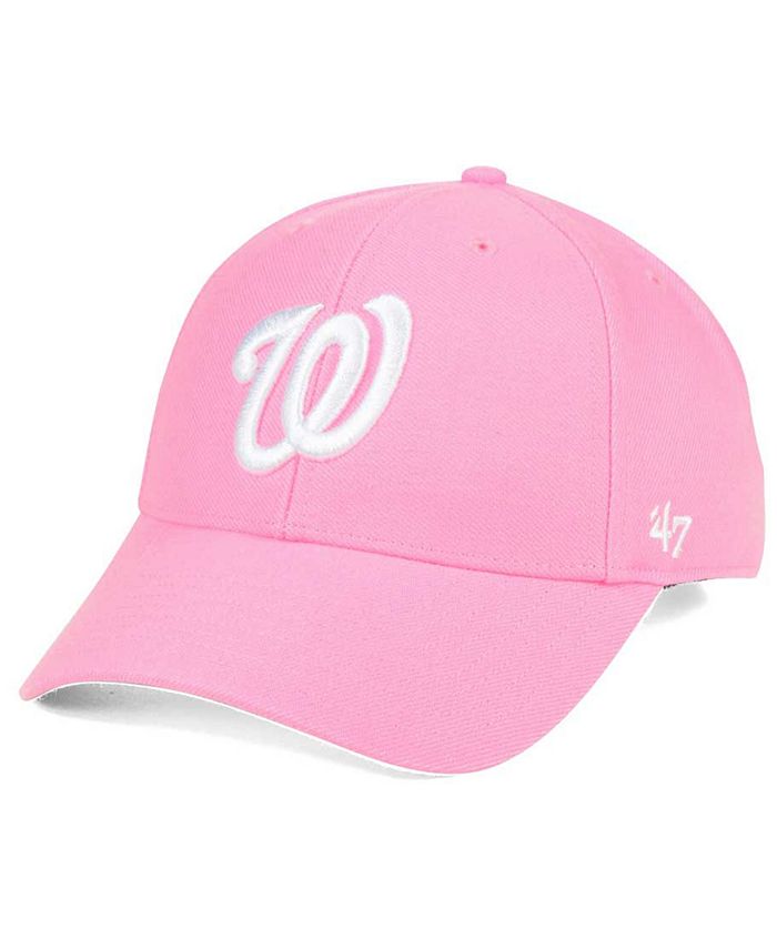 47 Brand Washington Nationals Pink Series Cap - Macy's