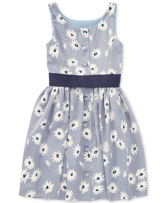 Polo Ralph Lauren Ralph Lauren Floral-Print Twill Dress, Toddler Girls ...