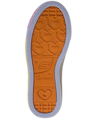 Skechers Little Girls' Twinkle Toes: Shuffles - Emoji Light