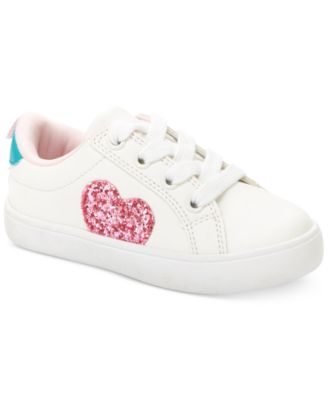 carter's glitter casual sneakers