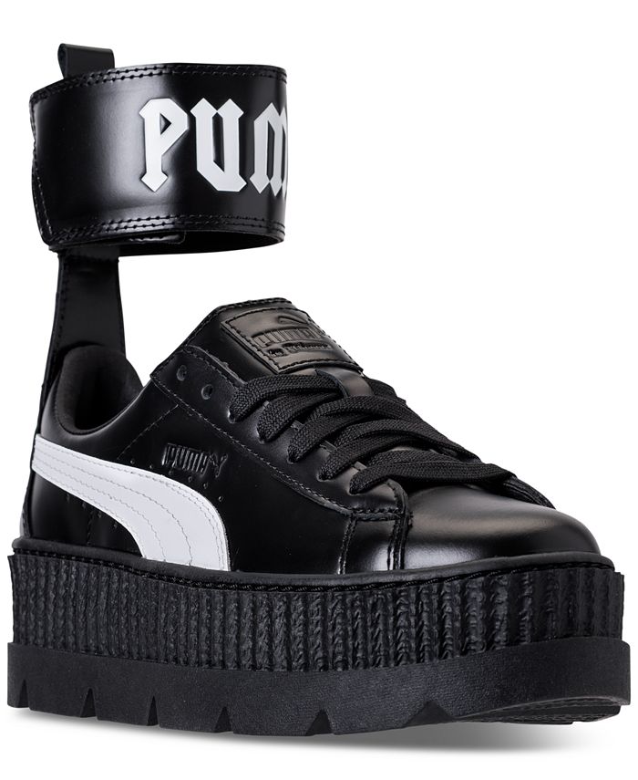 Puma Women's Fenty x Rihanna Ankle Strap Creeper Casual Sneakers from ...
