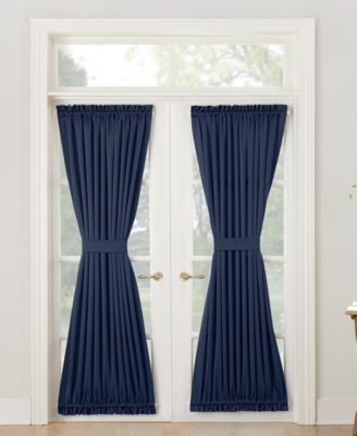 Grant Room Darkening Rod Pocket Door Curtain Panel