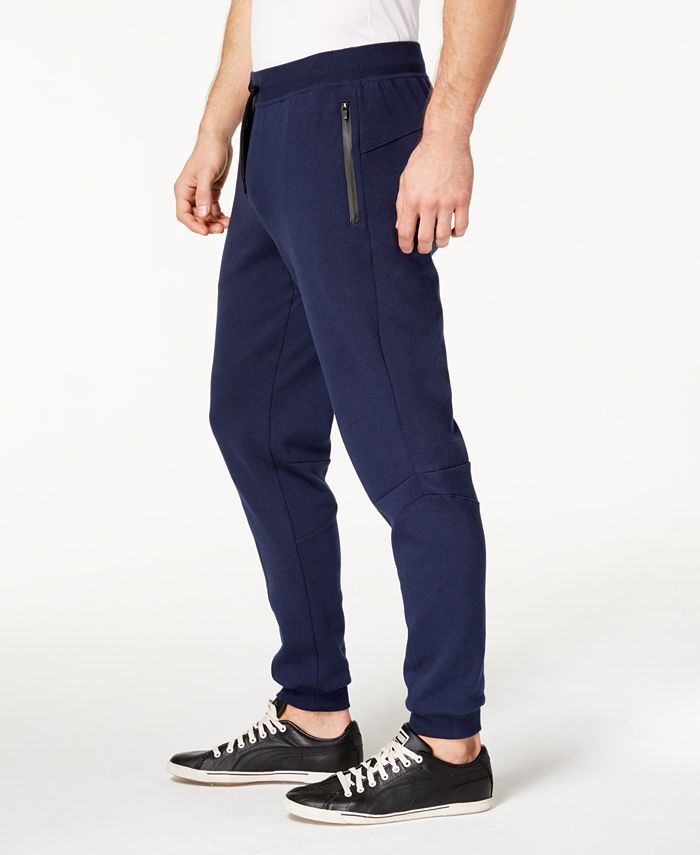 Ideology Men’s Cotton Fleece Jogger Pants, Created for Macy's & Reviews ...