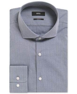 boss hugo boss sharp fit dress shirt