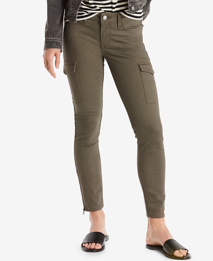 Levi's 711 utility shop skinny ankle jeans