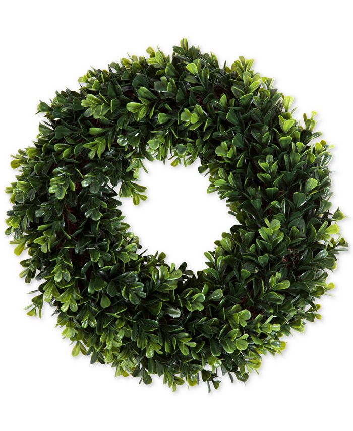 Pure Garden - Faux Boxwood 12" Wreath