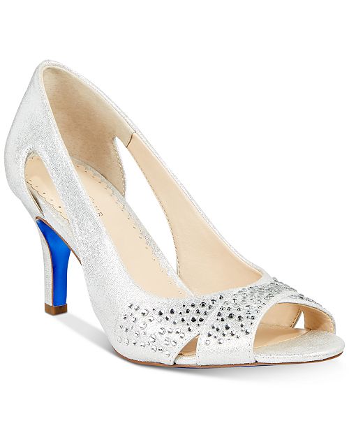 Charter Club Joeel Peep Toe Pumps Created For Macy S Reviews Pumps Shoes Macy S