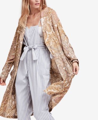 Free People - Half Moon Printed Duster Jacket