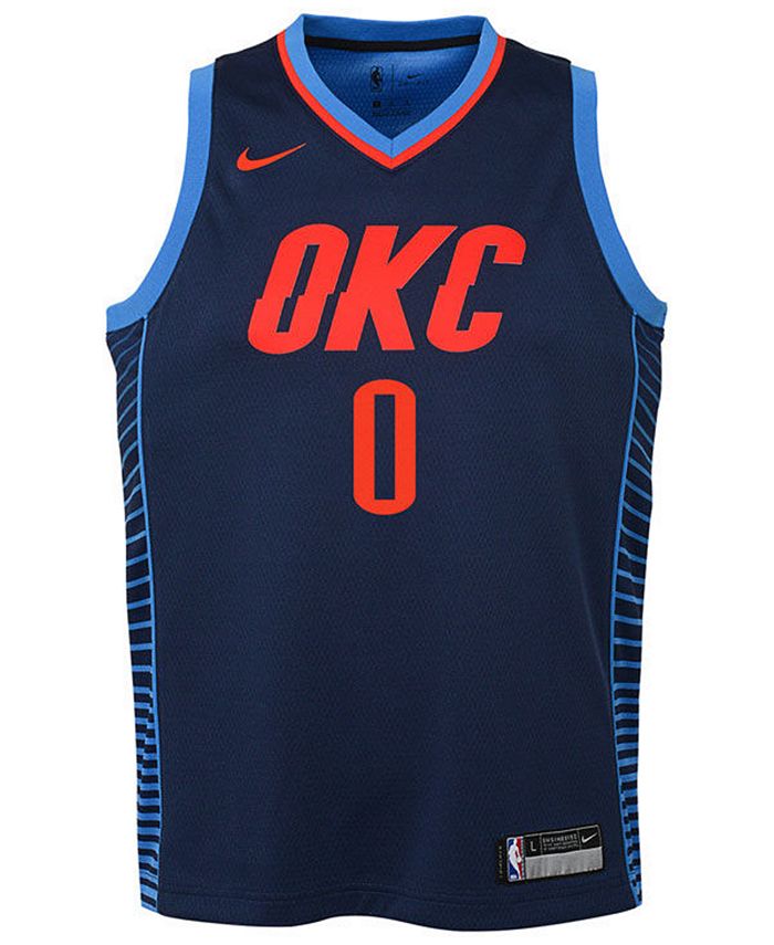 Oklahoma City Thunder Russell Westbrook White Statement Jersey