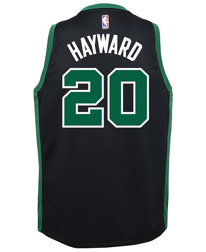 Youth Boston Celtics Gordon Hayward Nike Green Swingman Jersey Jersey - City  Edition