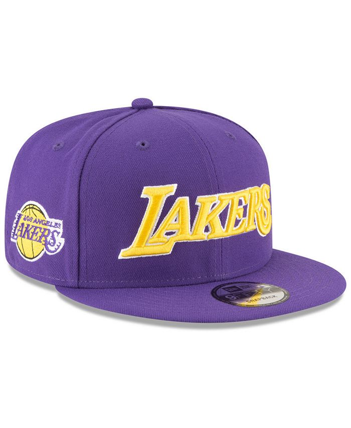 New Era Los Angeles Lakers Statement Jersey Hook 9FIFTY Snapback Cap ...