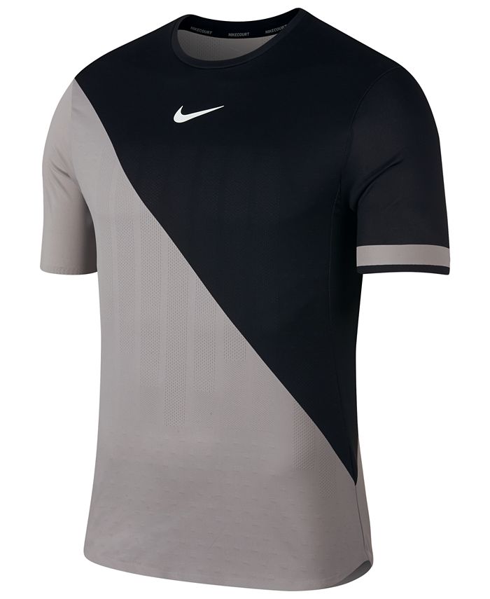 Nike Men's Court Zonal Cooling Challenger Dri-FIT T-Shirt & Reviews - T ...