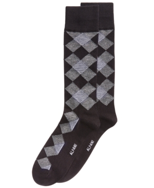 Alfani Men's Diamond Dress Socks Created for Macy's