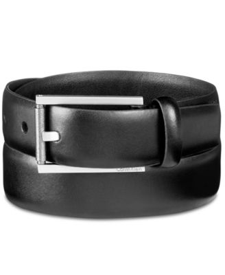 Calvin Klein - Men's Roller-Buckle Leather Belt