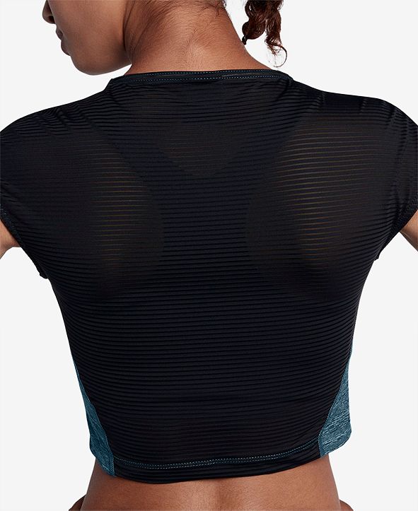 Nike Pro Warm Dri Fit Cropped Top And Reviews Tops Women Macys