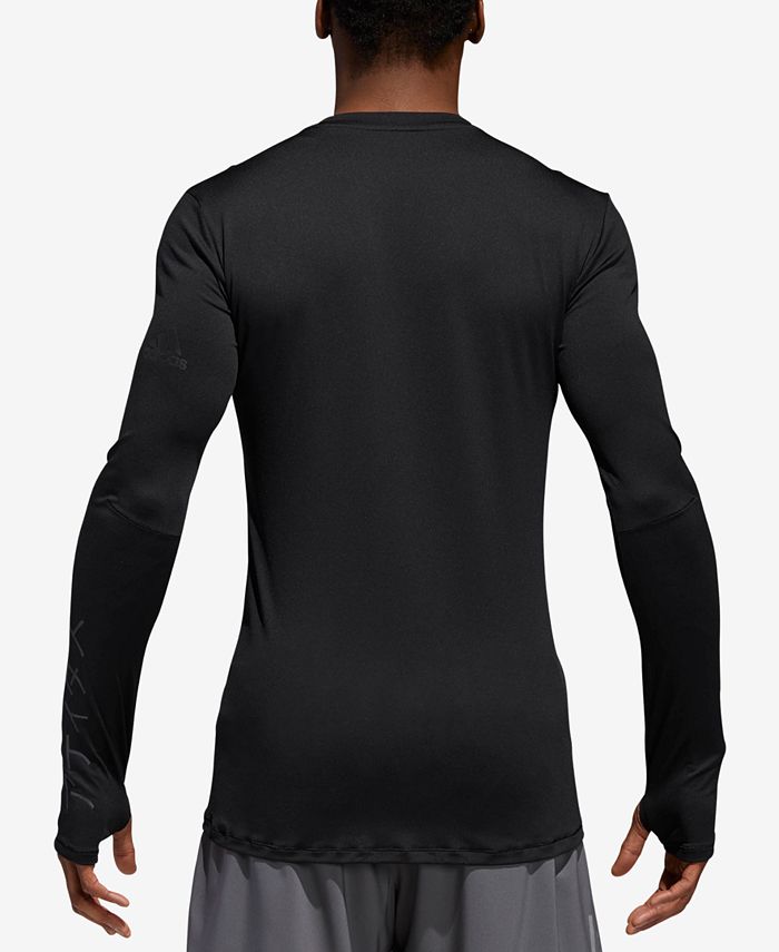 adidas Men's TKO ClimaLite® Long-Sleeve T-Shirt - Macy's