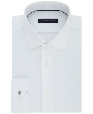 tommy hilfiger slim fit non iron dress shirt