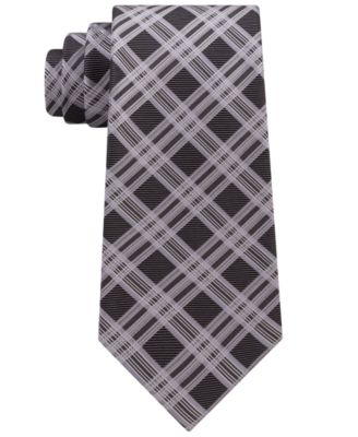 Kenneth Cole Reaction - Men's Jonathan Plaid Silk Tie
