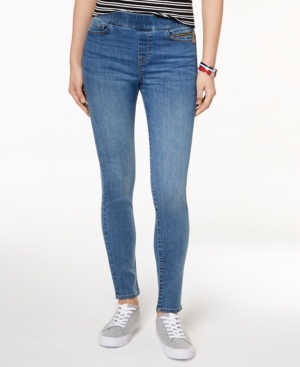image of Tommy Hilfiger Gramercy Pull-On Skinny Jeans
