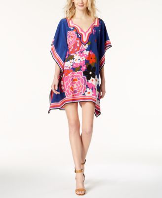 Trina Turk - Theodora Silk Printed Shift Dress