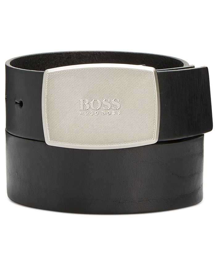 hugo boss plaque belt