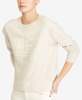 ralph lauren french terry sweatshirt