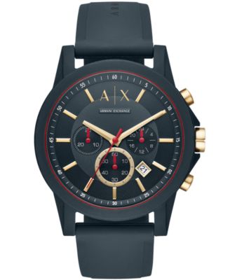 armani silicone watch