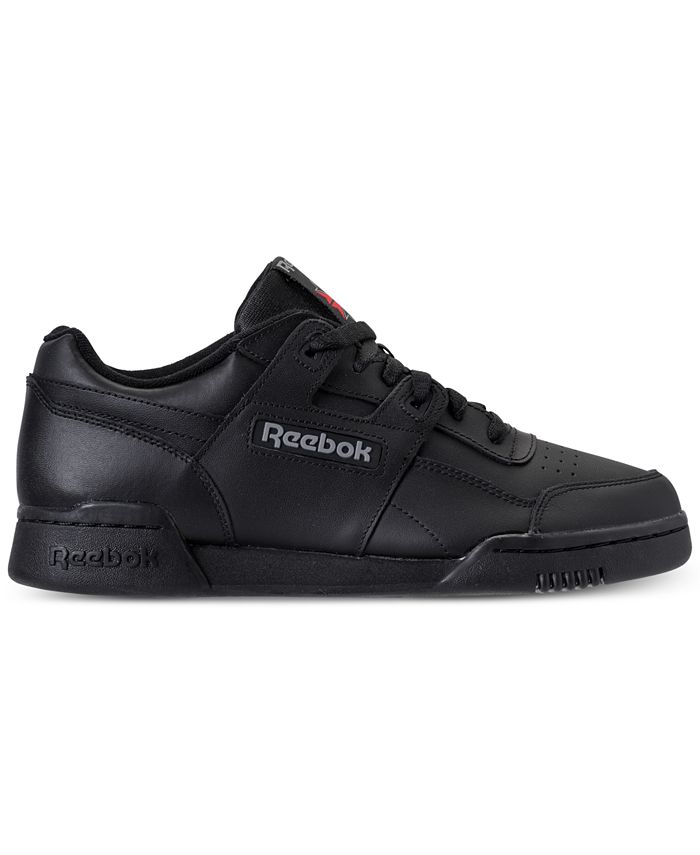 Reebok Men's Workout Plus Casual Sneakers from Finish Line - Macy's