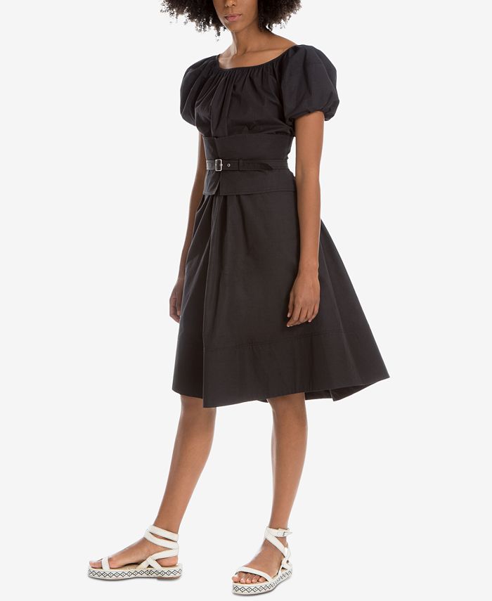 Max studio fit and flare dress top