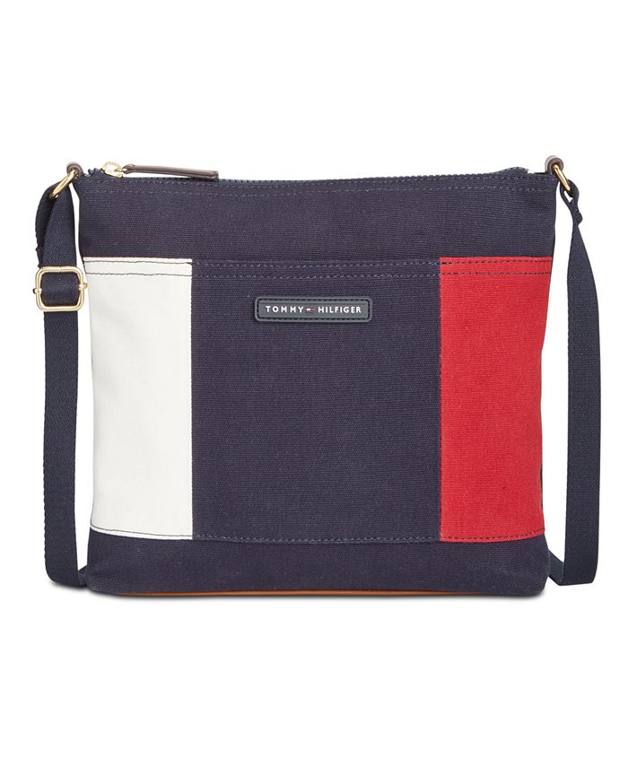 nep Rendezvous Geduld Tommy Hilfiger Flag Crossbody & Reviews - Handbags & Accessories - Macy's