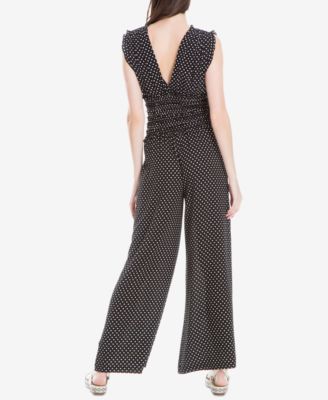 max studio polka dot jumpsuit