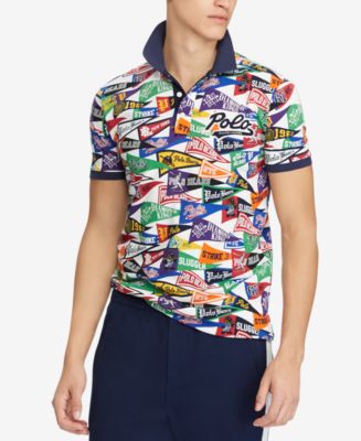 Polo Ralph Lauren Men's Classic-Fit Mesh Polo Shirt, Created for Macy's ...