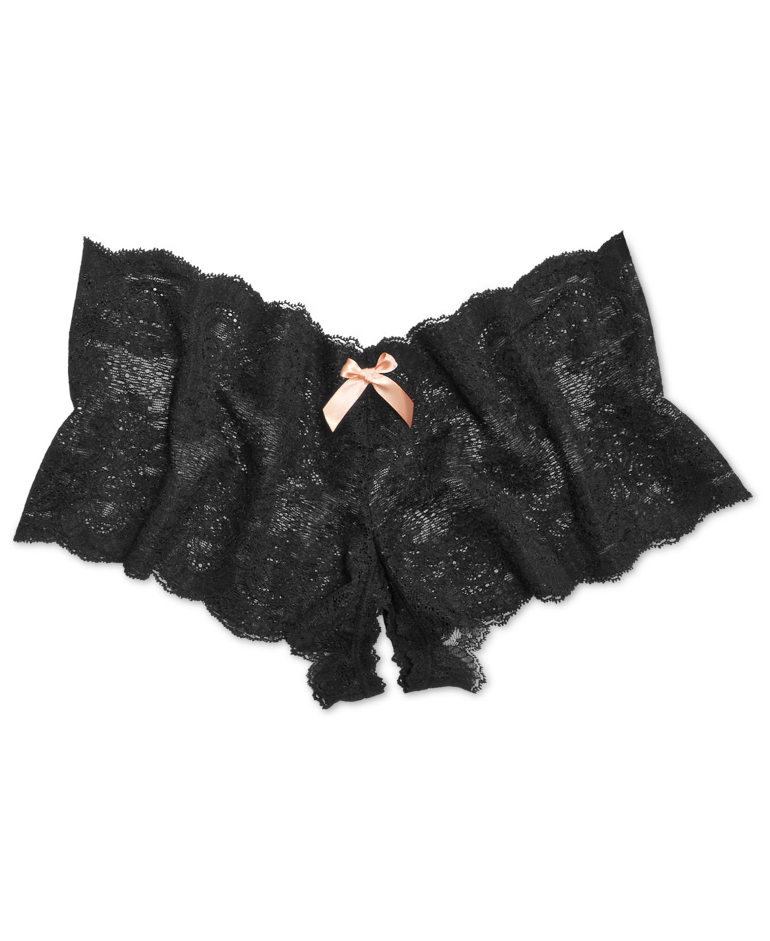 After Midnight Peek-A-Boo Crotchless Brief 972701