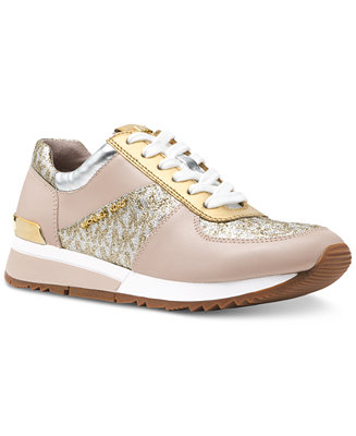 MICHAEL Michael Kors Allie Trainer Sneakers - Sneakers - Shoes - Macy&#39;s