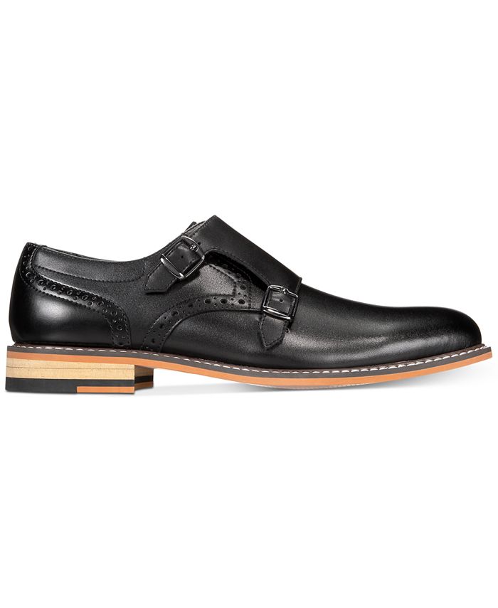 Bar III Men's Jesse Leather MonkStrap Oxfords, Created for Macy's Macy's